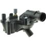 MotoRad TA2210SFS Engine Coolant Fail-Safe Thermostat Housing Assembly with Sensor and Seals