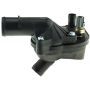 MotoRad TA2210SFS Engine Coolant Fail-Safe Thermostat Housing Assembly with Sensor and Seals