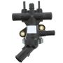 MotoRad TA2858 Engine Coolant Thermostat Housing Assembly w/ Seal