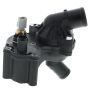 MotoRad TA2860S Engine Coolant Thermostat Housing Assembly with Sensor and Seals
