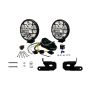 KC HiLiTES 97113 KC Apollo Pro Halogen 6in Spot 2-Light System - 2018-2024 Jeep JL/JT/4xe