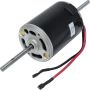 Universal Air Conditioning BM 00126C HVAC Blower Motor -- Double Shaft Blower Motor W/O Wheel