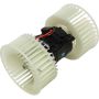 Universal Air Conditioning BM 4122C HVAC Blower Motor -- Double Shaft Blower Motor W/ Wheel