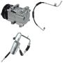 Universal Air Conditioning CK 1463 A/C Accumulator with Hose Assembly