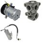 Universal Air Conditioning CK 5863 A/C Receiver Drier with Hose Assembly