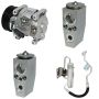 Universal Air Conditioning CK 6210 A/C Receiver Drier with Hose Assembly