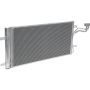 Universal Air Conditioning CN 30206PFC A/C Condenser -- Condenser Parallel Flow w/ Built-In Drier