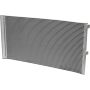 Universal Air Conditioning CN 3975PFC A/C Condenser -- Condenser Parallel Flow w/ Built-In Drier