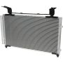 Universal Air Conditioning CN 4985PFC A/C Condenser -- Condenser Parallel Flow