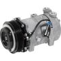 Universal Air Conditioning CO 04080 A/C Compressor -- Sanden SD7H15 Compressor Assembly
