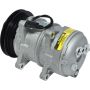 Universal Air Conditioning CO 10076C A/C Compressor -- UAC DKS17D Compressor Assembly