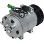 Universal Air Conditioning CO 10082JC A/C Compressor -- UAC DCW17D Compressor Assembly