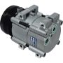 Universal Air Conditioning CO 101730C A/C Compressor -- UAC FS10 Compressor Assembly