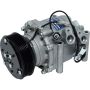 Universal Air Conditioning CO 10541AC A/C Compressor -- UAC TRSA09 Compressor Assembly