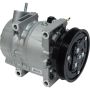 Universal Air Conditioning CO 10555JC A/C Compressor -- UAC CWV618 Compressor Assembly