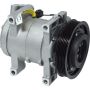 Universal Air Conditioning CO 10609JC A/C Compressor -- UAC DKV11G Compressor Assembly