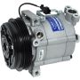 Universal Air Conditioning CO 10791C A/C Compressor -- UAC DKV14G Compressor Assembly