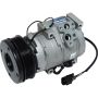 Universal Air Conditioning CO 10797C A/C Compressor -- UAC 10S17C Compressor Assembly