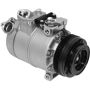 Universal Air Conditioning CO 10837C A/C Compressor -- UAC CSV717 Compressor Assembly