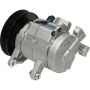 Universal Air Conditioning CO 11017C A/C Compressor -- UAC 10SR15E Compressor Assembly