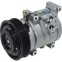 Universal Air Conditioning CO 11163C A/C Compressor -- UAC 10S15C Compressor Assembly