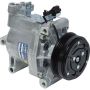 Universal Air Conditioning CO 11227C A/C Compressor -- UAC DKV10R Compressor Assembly