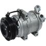 Universal Air Conditioning CO 11332C A/C Compressor -- UAC DKS17DS Compressor Assembly