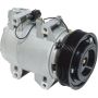 Universal Air Conditioning CO 11362C A/C Compressor -- UAC DKS17D Compressor Assembly