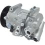 Universal Air Conditioning CO 11572C A/C Compressor -- UAC TSE14F Compressor Assembly