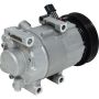 Universal Air Conditioning CO 11594C A/C Compressor -- UAC VS12 Compressor Assembly