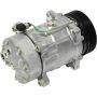 Universal Air Conditioning CO 1214 A/C Compressor -- Sanden SD7V16 Compressor Assembly