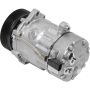 Universal Air Conditioning CO 1233 A/C Compressor -- Sanden SD7V16 Compressor Assembly