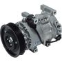 Universal Air Conditioning CO 20765C A/C Compressor -- UAC DVE12 Compressor Assembly