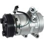 Universal Air Conditioning CO 21590C A/C Compressor -- UAC DKS17D Compressor Assembly