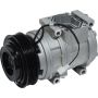 Universal Air Conditioning CO 21603GLC A/C Compressor -- UAC 10PA17C Compressor Assembly