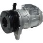 Universal Air Conditioning CO 23003C A/C Compressor -- UAC 10PA17J Compressor Assembly