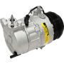 Universal Air Conditioning CO 29134C A/C Compressor -- UAC 7SAS18A Compressor Assembly