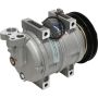 Universal Air Conditioning CO 29142C A/C Compressor -- UAC DKS15 Compressor Assembly