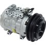 Universal Air Conditioning CO 29242C A/C Compressor -- UAC 10P13C Compressor Assembly
