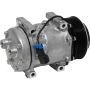 Universal Air Conditioning CO 4084 A/C Compressor -- Sanden SD7H15 Compressor Assembly