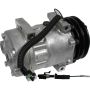 Universal Air Conditioning CO 4419 A/C Compressor -- Sanden FLX7 Compressor Assembly
