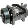 Universal Air Conditioning CO 4645 A/C Compressor -- Sanden SD7H15 Compressor Assembly