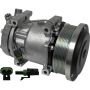 Universal Air Conditioning CO 4698 A/C Compressor -- Sanden SD7H15 Compressor Assembly