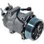 Universal Air Conditioning CO 4720 A/C Compressor -- Sanden SD7H15 Compressor Assembly