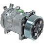 Universal Air Conditioning CO 4762 A/C Compressor -- Sanden SD7H15 Compressor Assembly