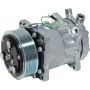 Universal Air Conditioning CO 4762 A/C Compressor -- Sanden SD7H15 Compressor Assembly