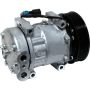 Universal Air Conditioning CO 4802 A/C Compressor -- Sanden SD7H15 Compressor Assembly