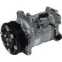 Universal Air Conditioning CO 4940 A/C Compressor -- Sanden PXC14 Compressor Assembly