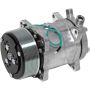Universal Air Conditioning CO 6649 A/C Compressor -- Sanden SD5H14 Compressor Assembly