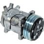 Universal Air Conditioning CO 6664 A/C Compressor -- Sanden SD5H14 Compressor Assembly